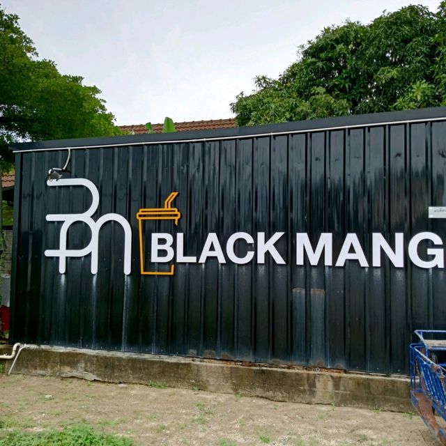 ชานม ไข่มุก Brown sugar @Black mango