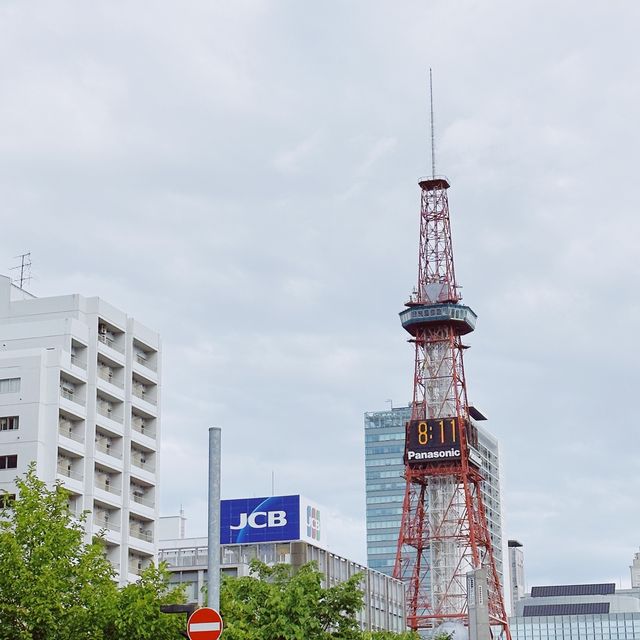北海道観光＊二条市場大磯で海鮮丼朝食/サイロのある公園で散歩
