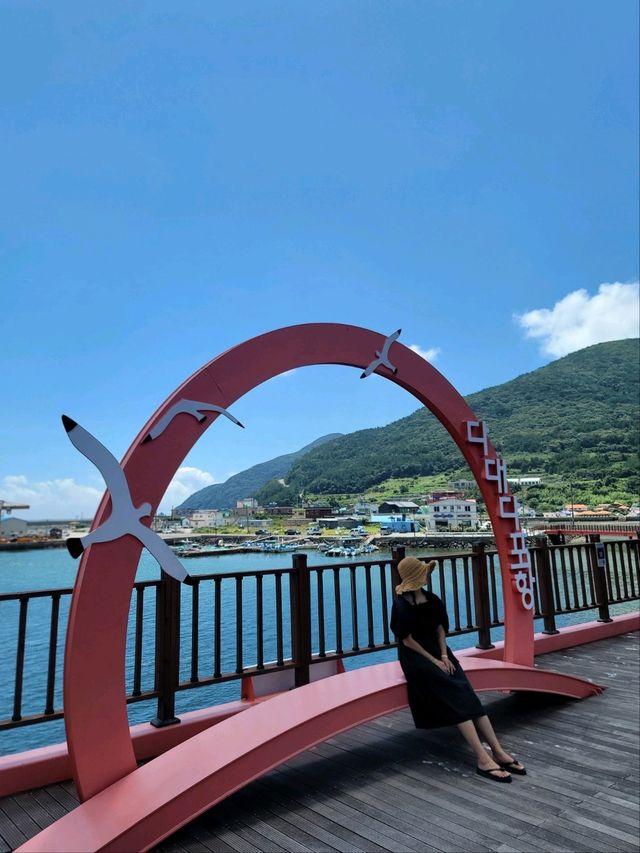 다대항과 다포항을 잇는 후릿개다리🌁