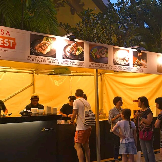 Sentosa Grill Fest Grill Durians! ♥️♥️🇸🇬🇸🇬