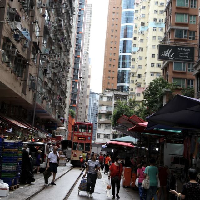 香港味道 | 叮叮電車穿越北角春秧街街市🚋🛍️🍜