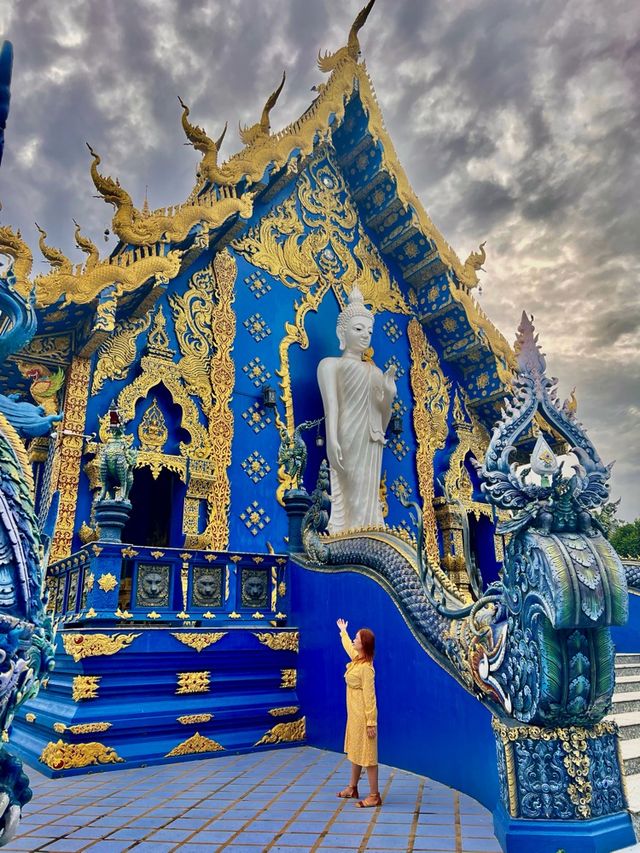 Stunning Blue Temple In Thailand 💙