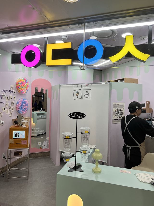韓国/ソウル【高速ターミナル】GOTOモールでお買い物の合間にいける！アイスクリーム屋さん！