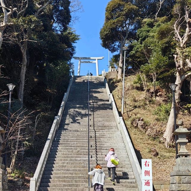 Blue Sky and Sea OARAI ⛩🌊