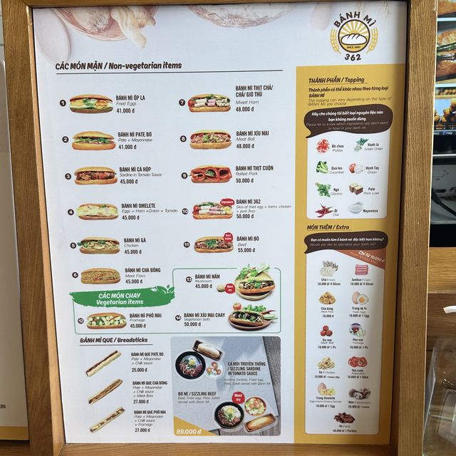 【ベトナム/ホーチミン】バインミーで数ある店の中でも指折りの絶品店「Bánh Mì 362」