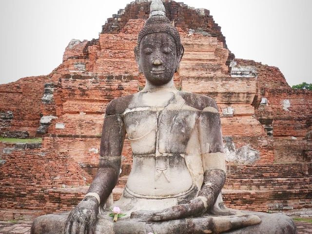 เที่ยววัดมหาธาตุ  อยุธยา 🙏🏻🙏🏻
