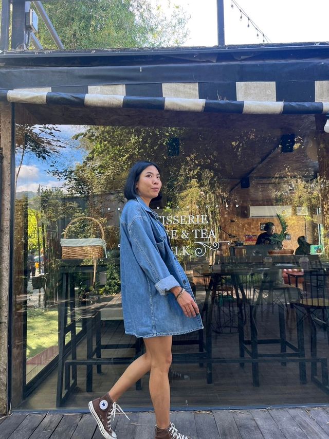 ละลานตา​ ภูเขา+ต้นไม้+ลำธาร