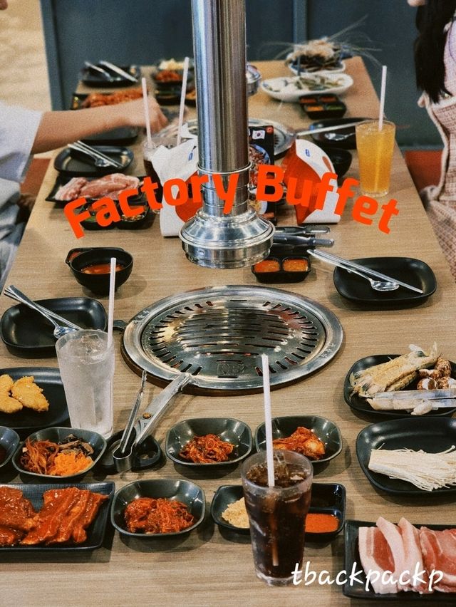 Factory Buffet หมูเกาหลี&Seafood สุดคุ้ม 🧡