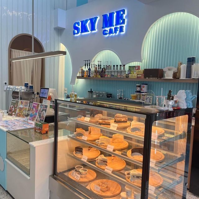 Sky Me Cafe ร้านกาแฟ มหาลัยรังสิต 