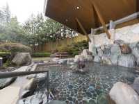แช่ออนเซ็นแอปเปิ้ล ที่รร.Takamori Onsen