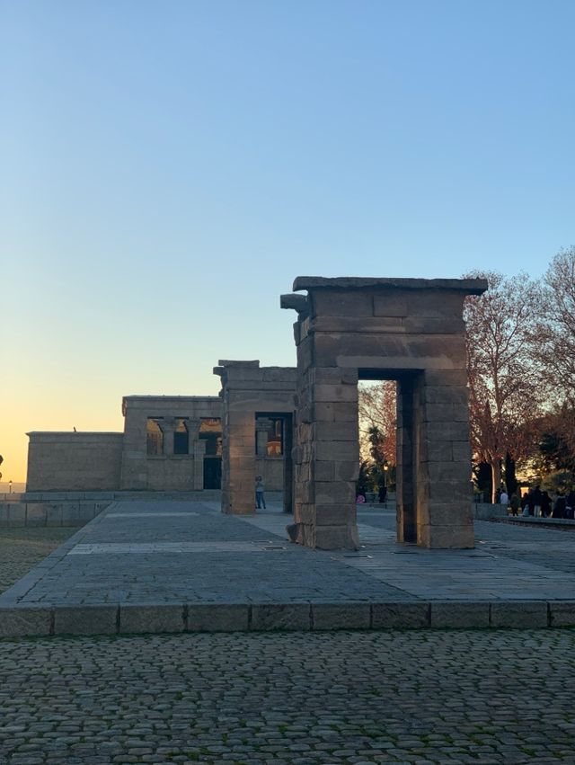 🇪🇸Egyptian Temple of Debod in Madrid😘