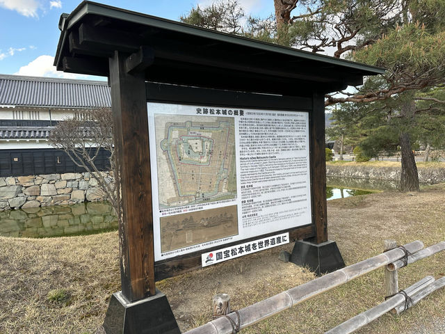 長野・松本。国宝『松本城』   