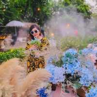  ปาฎีคาเฟ่ คาเฟ่ในสวนดอกไม้ สไตล์ยุโรป ระยอง