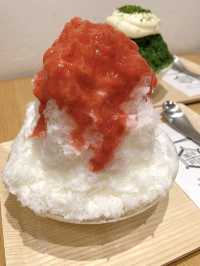 【福岡カフェ】一年中純度99.9%の博多純氷のかき氷が食べられるお店🍧