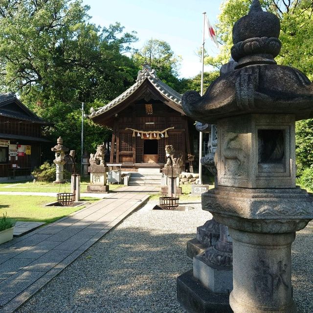 細井平洲ゆかりの神社「八柱神社」