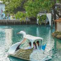 The wild swans cafe' & lake