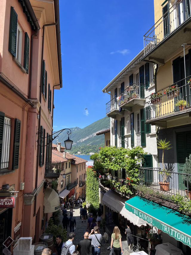 科莫湖人氣小鎮Bellagio🫶🏻超令意大利🇮🇹景色🤓度假勝地