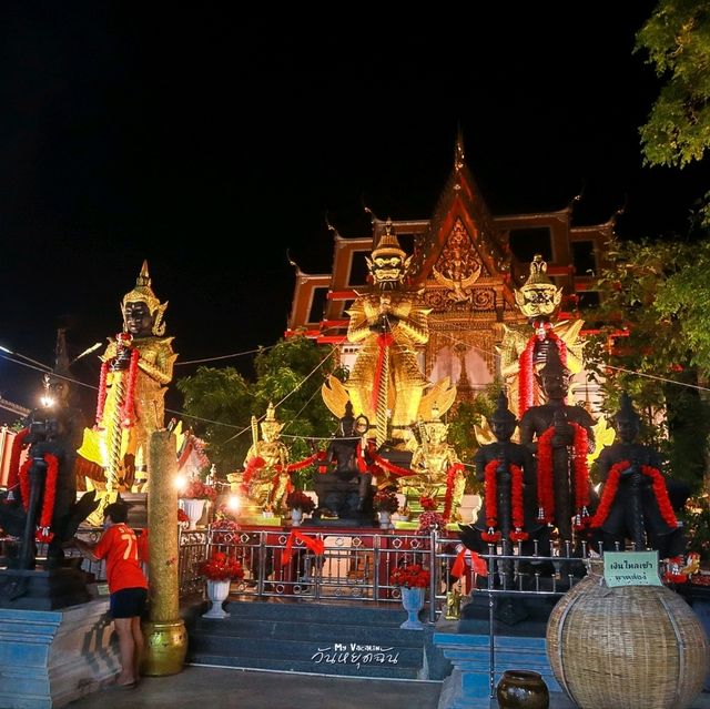 วัดจุฬามณี ไหว้ท้าวเวสสุวรรณ
