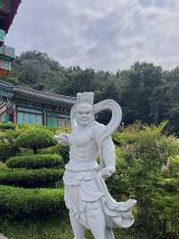 마산 넓은 오션뷰와 사찰이 예쁜 장수암