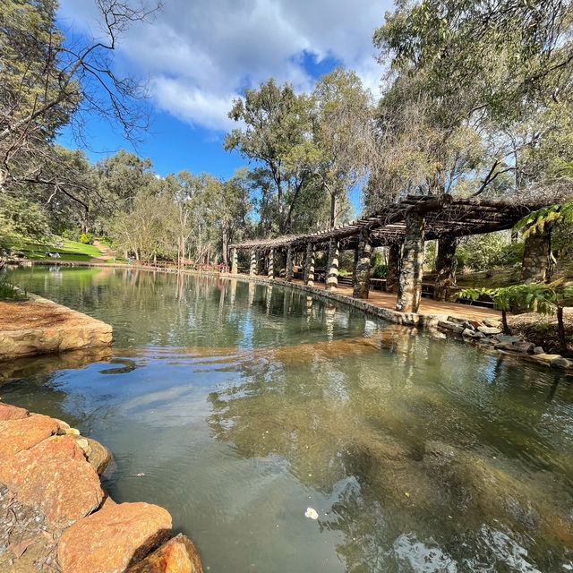 Araluen Botanic Park in Perth WA, perfect place for a weekend getaway