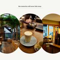  「Cafe Kurage」滿滿自然元素與藝術氣