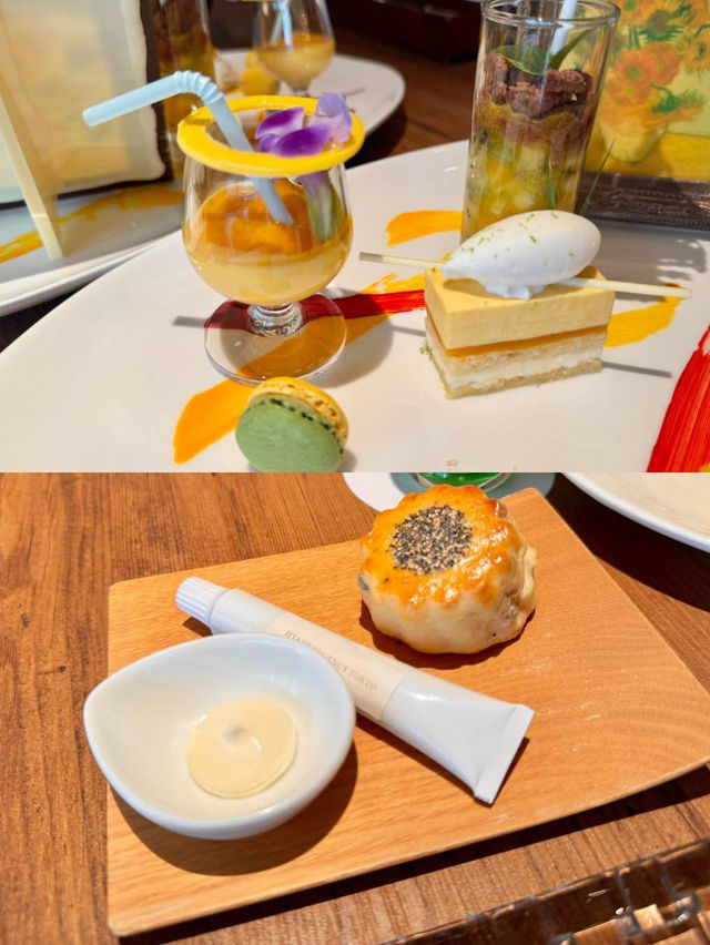【東京/新宿】ゴッホのひまわりとコラボアフタヌーンティー🌻