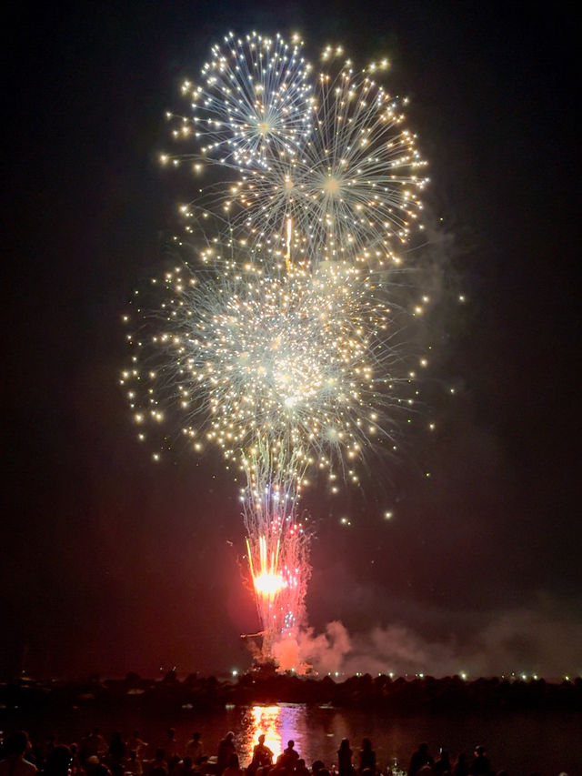 【福井 南越前町】福井県の夏を彩る「河野夏まつり」で、幻想的な花火の夜を楽しみました🧡