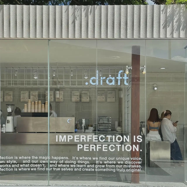 .draft cafe | คาเฟ่เปิดใหม่ของคนชิคๆ