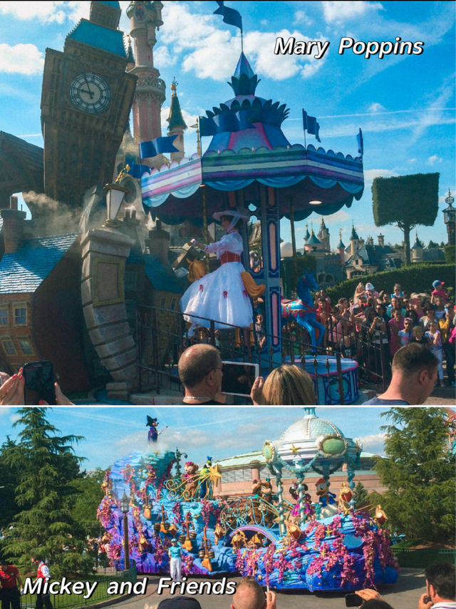 Watch the Parade at Disneyland Paris 🐭🏰🇫🇷