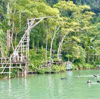🔷 Discover the Mesmerizing Blue lagoons of Vang Vieng 🔷