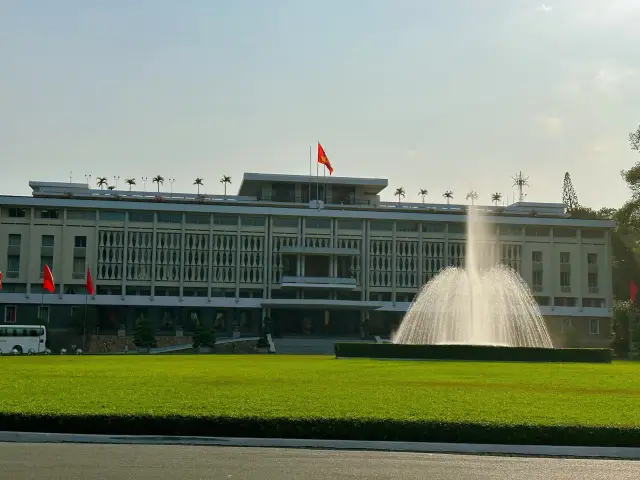 越南胡志明市旅遊必去景點 越南統一宮