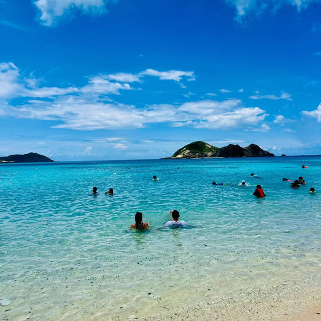 逗子海岸海水浴場：藍海沙灘