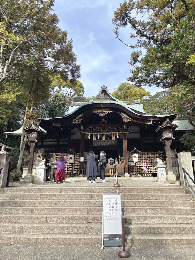 日本京都最可愛的兔子神社-東天王岡崎神社