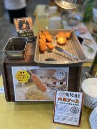 【大阪】ビュッフェ朝から串カツたこ焼き大阪グルメ