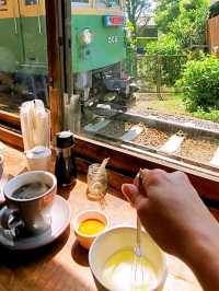 䥥倉 🚞 稻村ケ崎 Cafe Yoridocoro ヨリドコロ超級人氣👍燒魚🐟 早餐定食 🚃朝ごはん