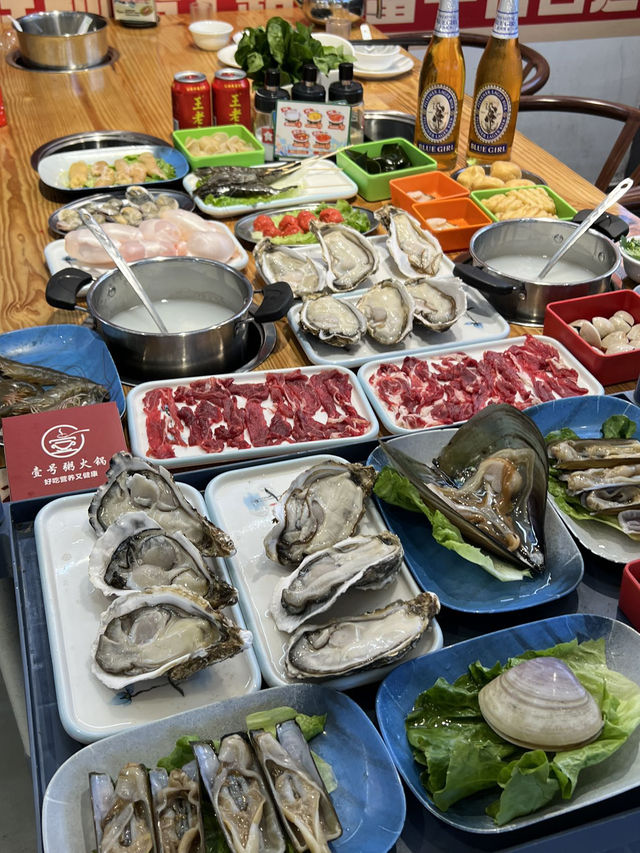 深圳福田性價比高海鮮粥底火鍋