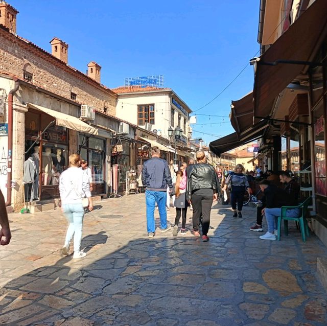 Old bazaar in Skopje,prize for shopping is amazingly reasonable