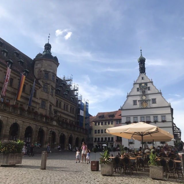 beautiful buildings in Germany - Rottinger and Wiemar