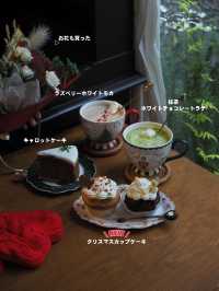 【千駄ヶ谷】韓国のお花屋さんのカフェからクリスマスメニュー登場🎄