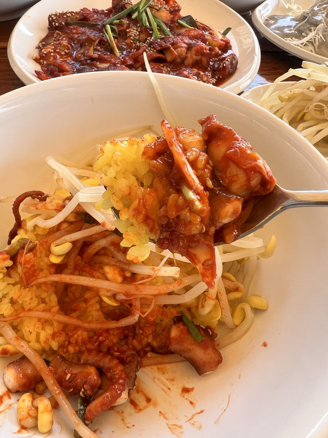 【韓国／仁川】迫力満点のナクチ料理