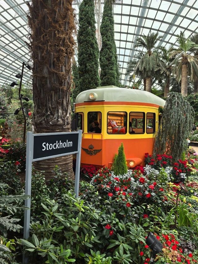 Christmas Train Show @FlowerDome Gardens By The Bay