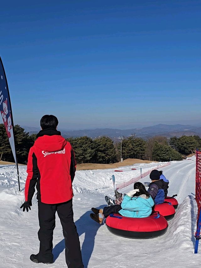 입장권 하나로 하루종일 즐기는 눈마을☃️