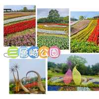 三層崎公園-五彩繽紛花田美麗景致，被譽為「台版富良野」