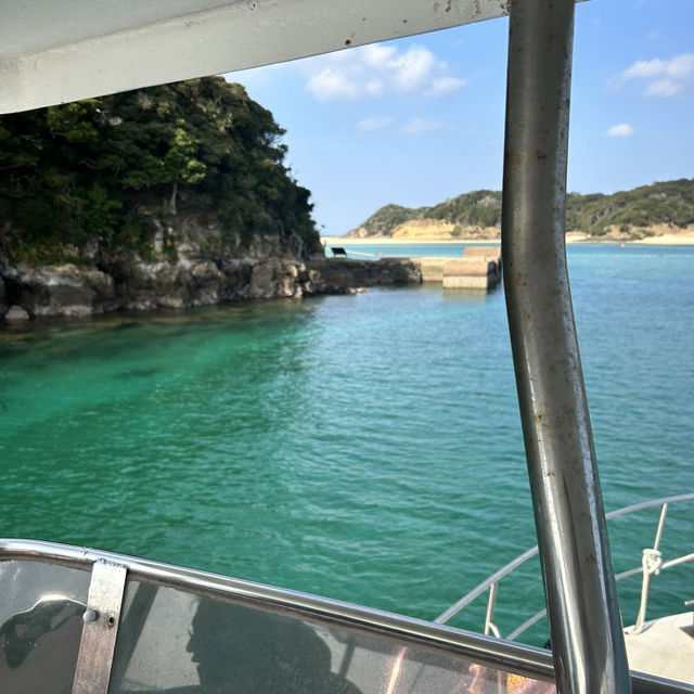 ☾︎長崎☽︎ エメラルドグリーンの海の色✨️