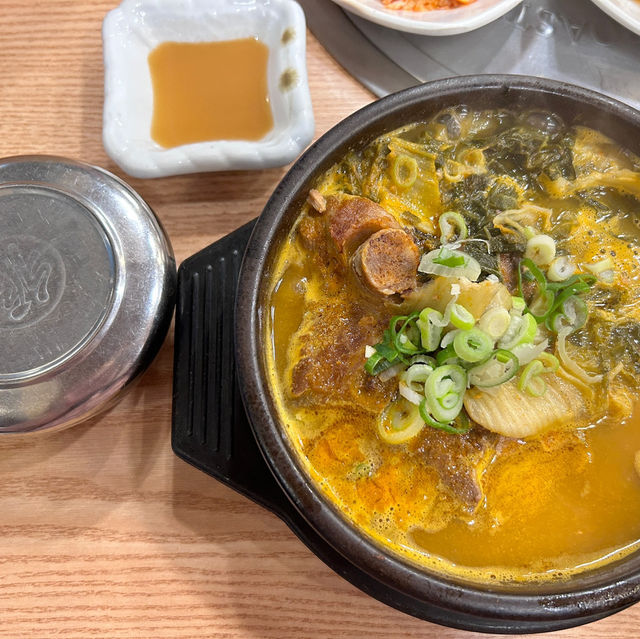 🇰🇷大邱✈️ 24小時不打烊的醒酒湯정이의더큰청진동해장국