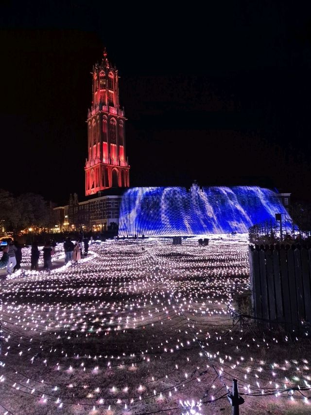 Waterfall of Light At Huis Ten Bosch