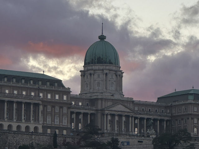 Golden Hour Magic: Sunset by the Danube in Budapest