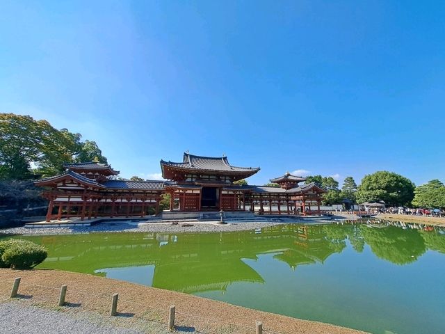 宇治〔鳳凰堂〕晴天倒影，美如畫卷的平等院