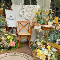คาเฟ่โดมดอกไม้สุดน่ารักนั่งชิลหรือถ่ายรูปสวยปัง