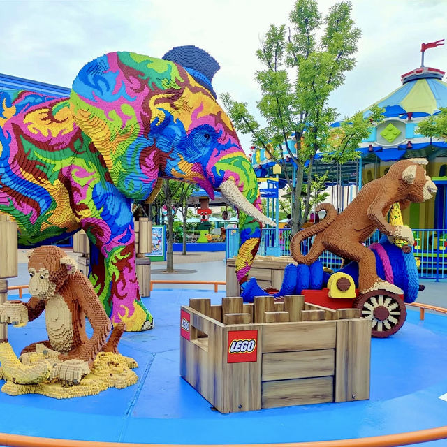 名古屋樂高樂園-充滿童趣，五彩繽紛，為兒童設計的積木王國